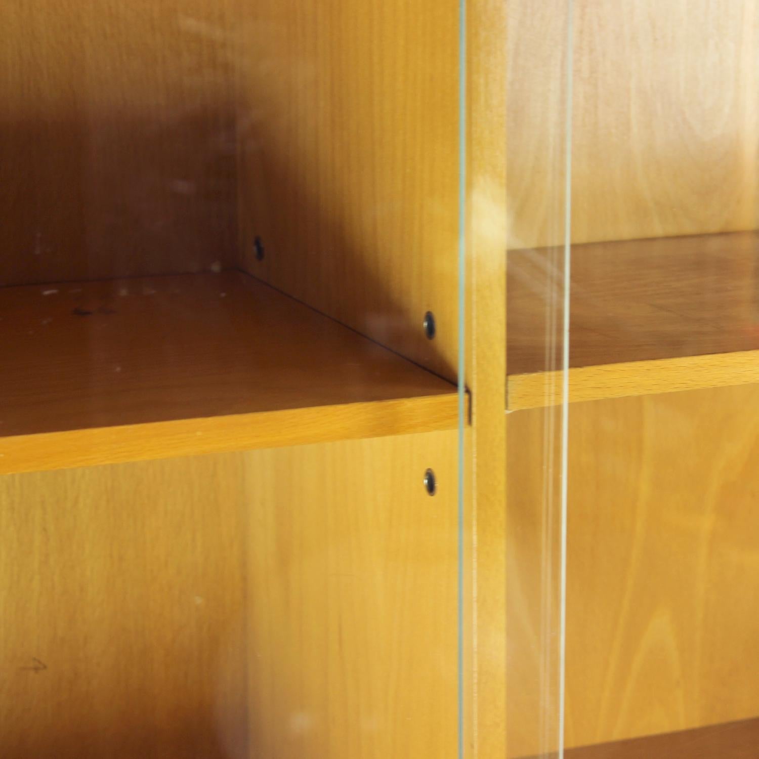Glass Tall Sideboard U 459 By Jiri Jiroutek For Interier Praha, 1960s For Sale