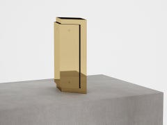 Tall Size Hand Polished Brass Vase