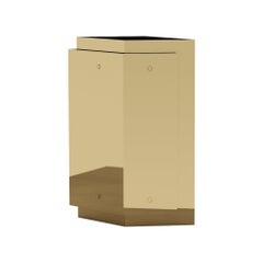 Tall Size Hand Polished Brass Vase