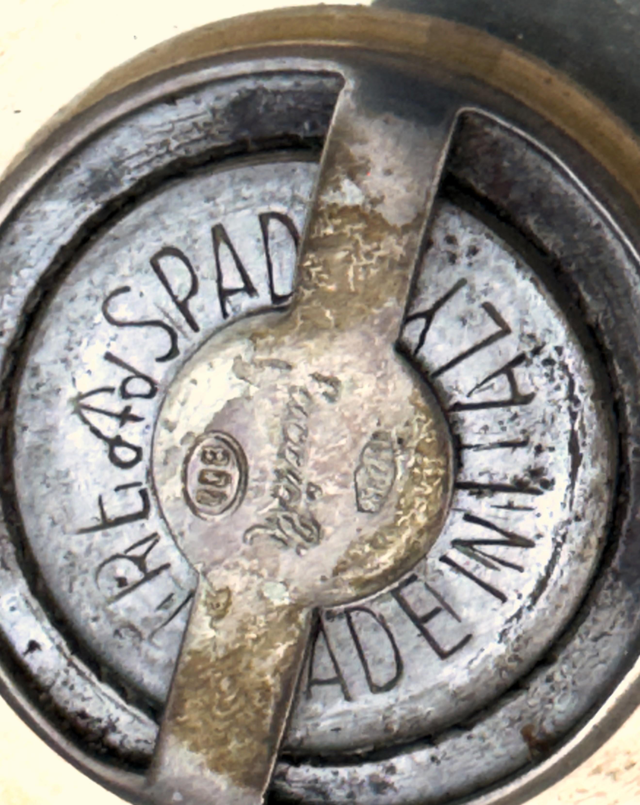 Macinapepe alto e slanciato Italiano 800 Standard Argento 1950s in vendita 1