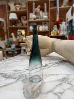 Tall Smoky Murano Glass Vase