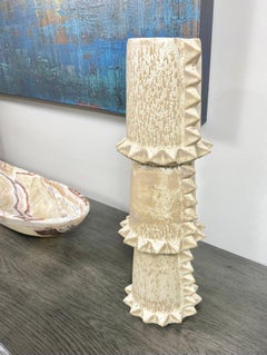 Tall Spiky Ceramic Vase By LGS Studio
