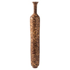 Tall STACKED Bottle Shaped Walnut Vessel, by Richard Haining, Available Now