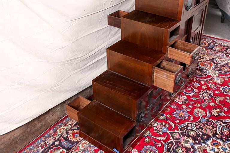 Tall Stacking Tansu Chest at 1stDibs