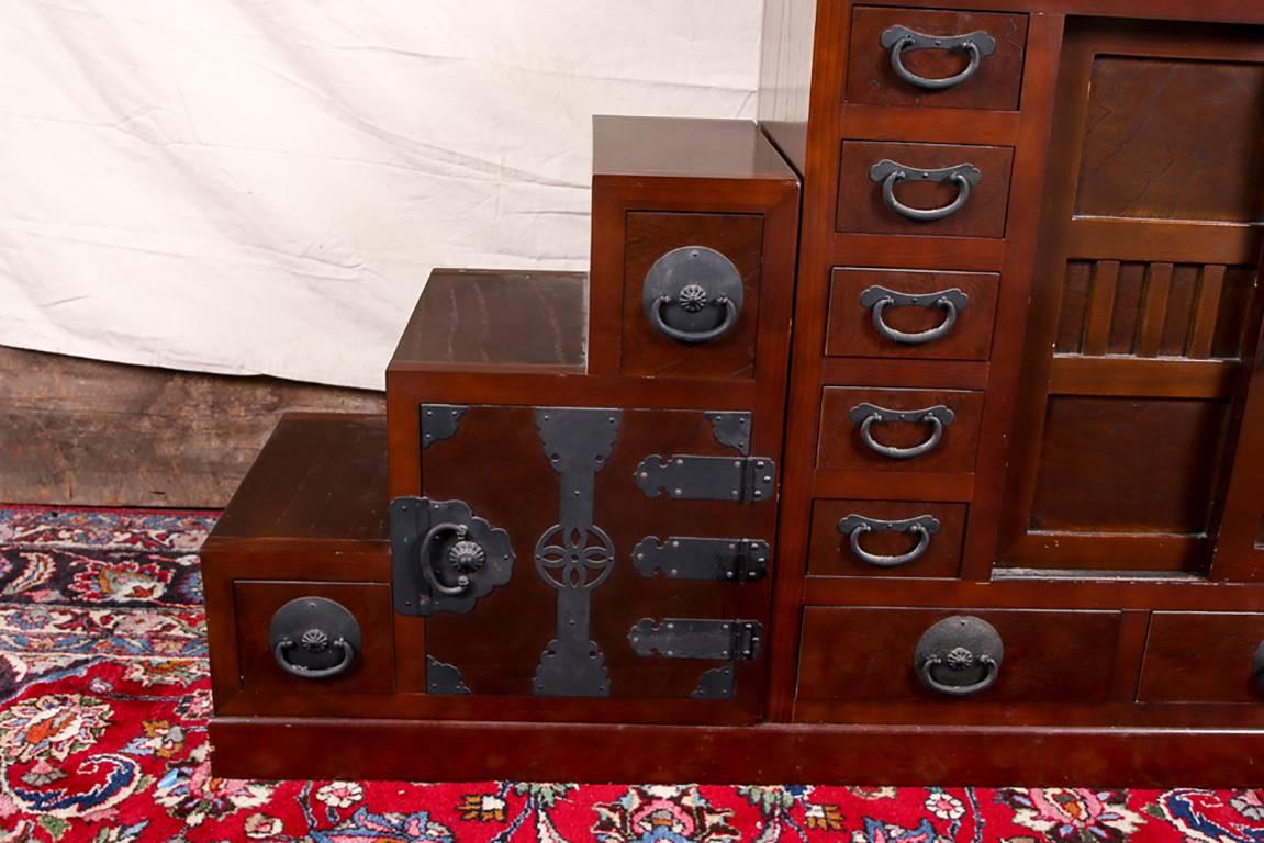 Tall Stacking Tansu Chest 1