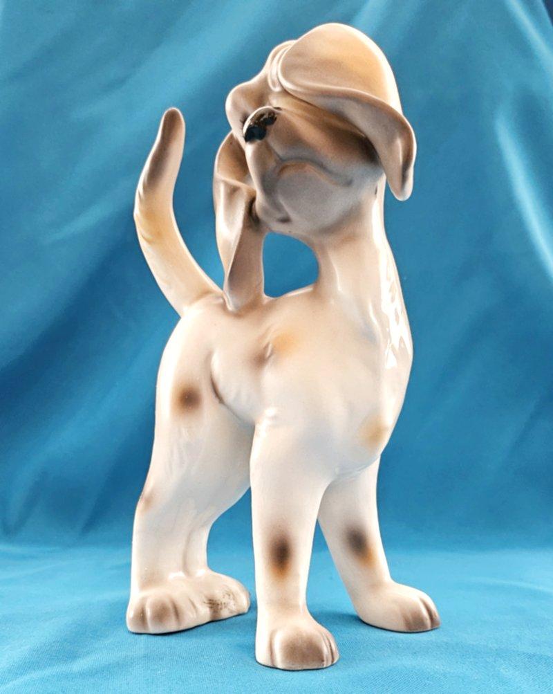 Escultura de cachorro / perro de porcelana MCM de 20 cm de alto - OFERTA DE CIERRE Desconocido en venta