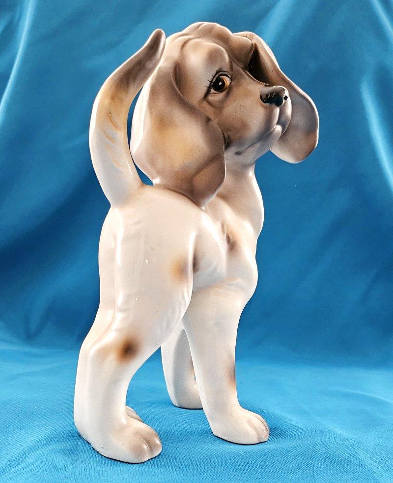 Escultura de cachorro / perro de porcelana MCM de 20 cm de alto - OFERTA DE CIERRE Otro en venta