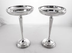 Tall Sterling Compotes
