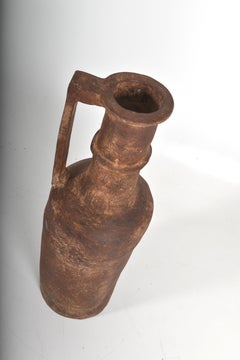 Stoneware French Single Ear Bottle Shape Vase