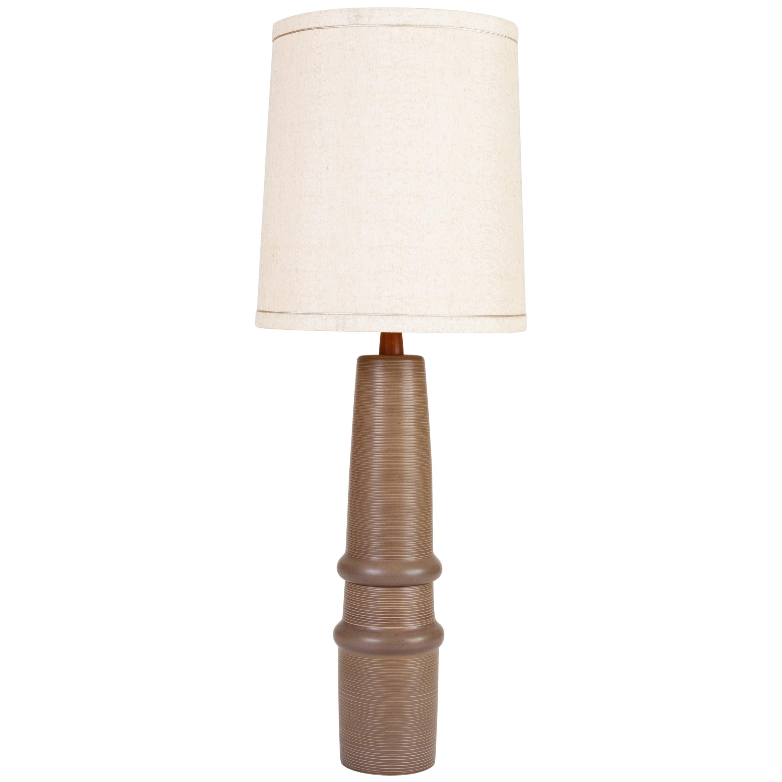 Tall Stoneware Lamp by Gordon and Jane Martz for Marshall Studios