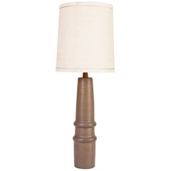 Große Steingut-Lampe von Gordon und Jane Martz für Marshall Studios
