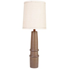 Tall Stoneware Lamp by Gordon and Jane Martz for Marshall Studios