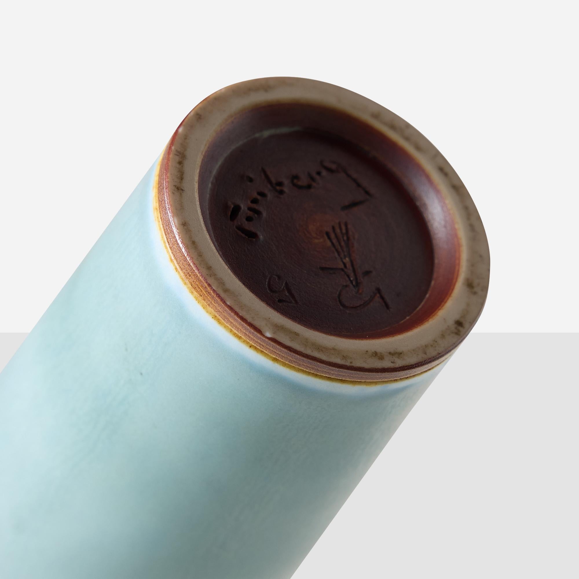 Große Vase aus Steingut von Berndt Friberg (Schwedisch) im Angebot