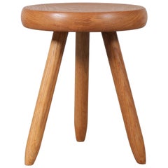 Tall Stool by Charlotte Perriand for Steph Simon, France, 1950