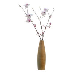 Tall Studio Pottery 1960's Earth Tone Vase