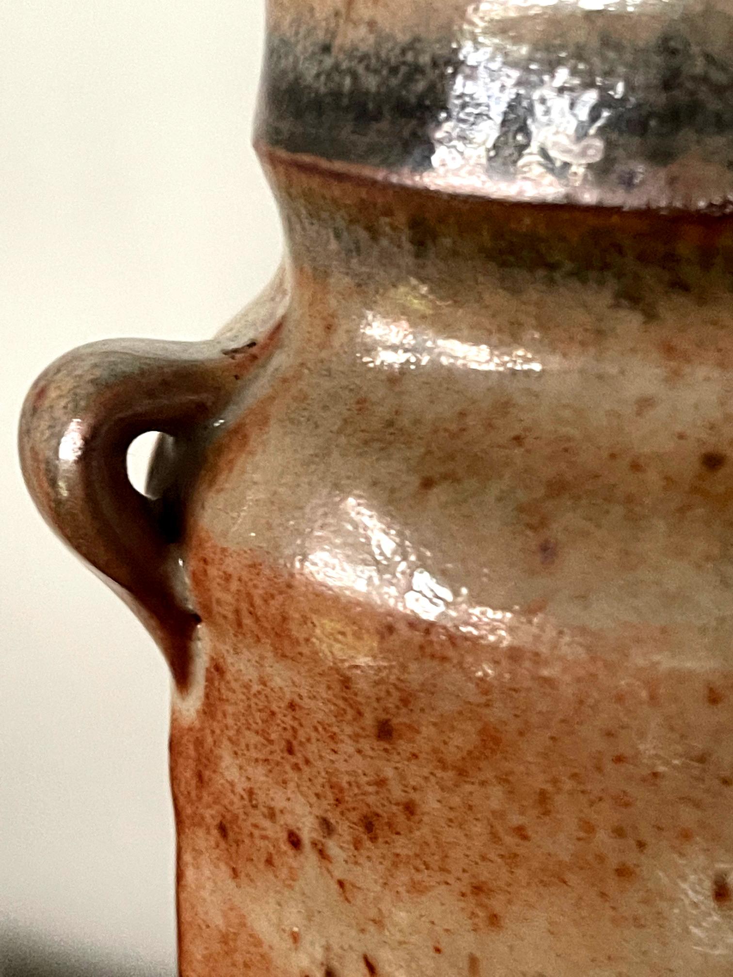 Tall Studio Pottery Ceramic Glazed Vase Warren Mackinzie For Sale 7
