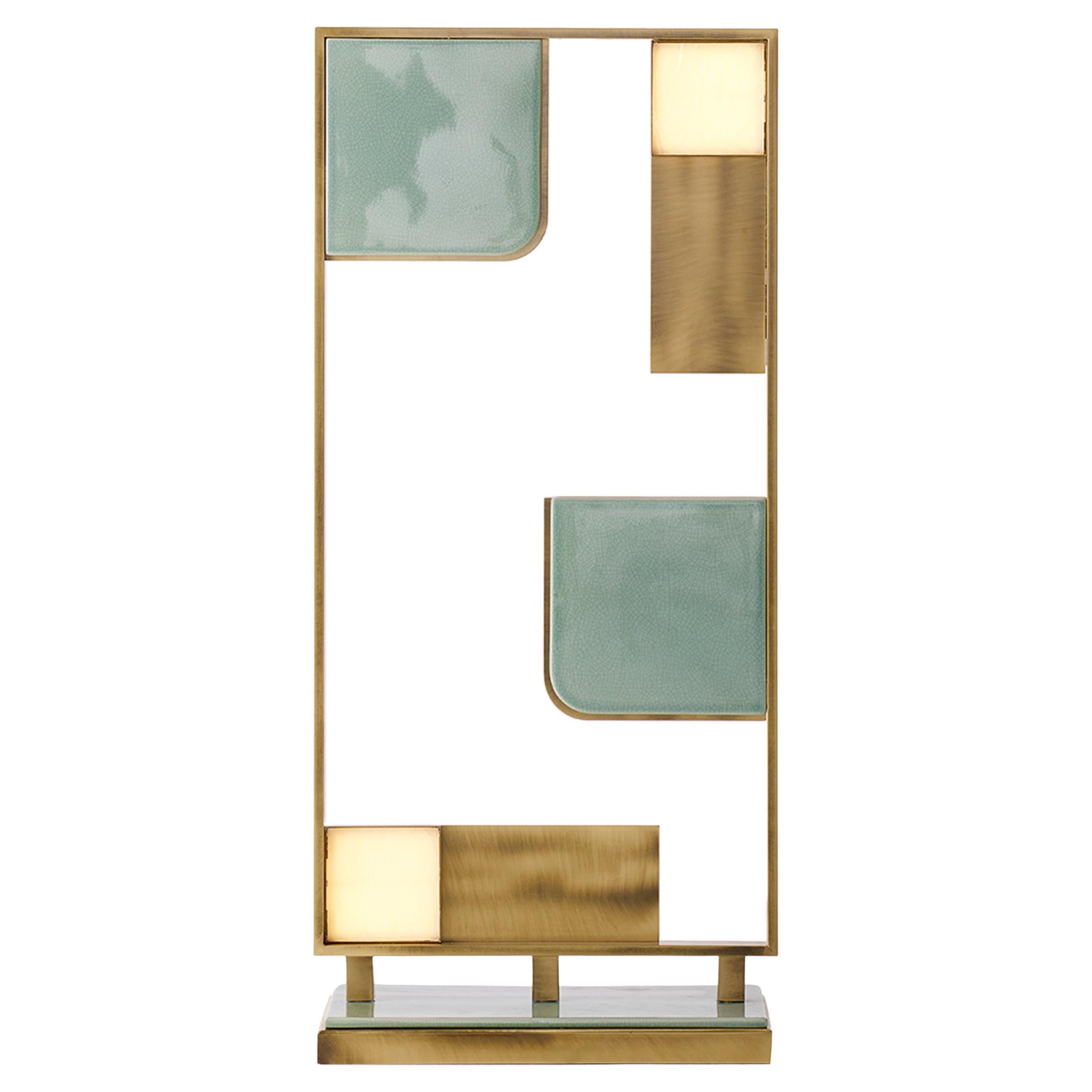 Tall Sunset Table Lamp by Marioni
