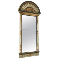 Tall Swedish Empire Pier Mirror Dated circa 1820