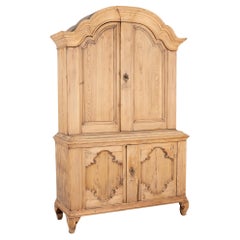 Grande armoire suédoise en pin, vers 1800