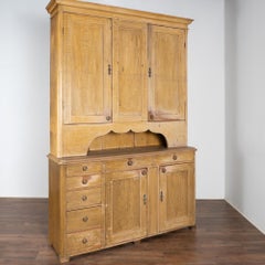 Tall Swedish Pine Cabinet Cupboard, circa 1840