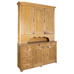 Antique Tall Swedish Pine Cabinet Cupboard, circa 1840