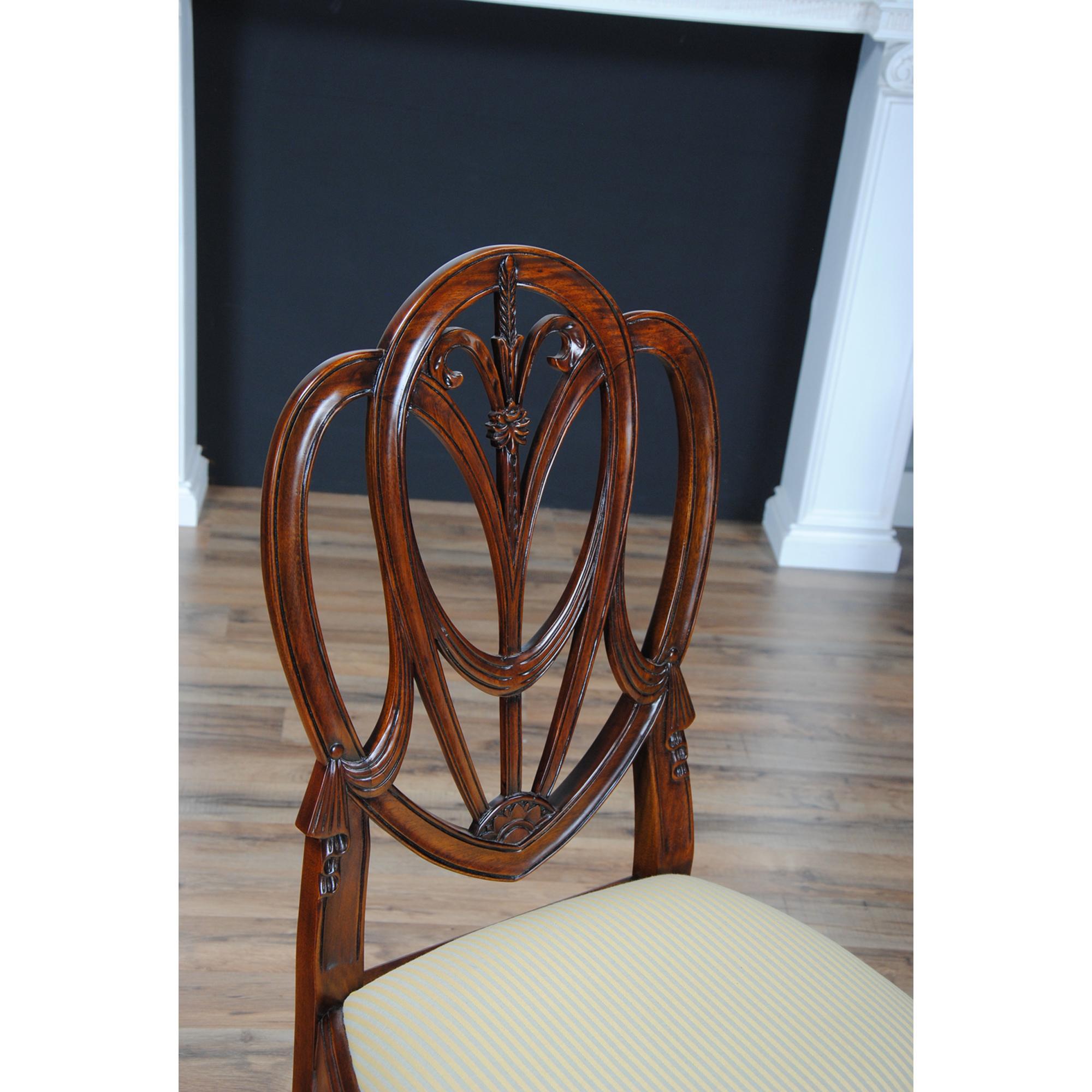Tall Sweet Heart Chairs, Set of 10 For Sale 7