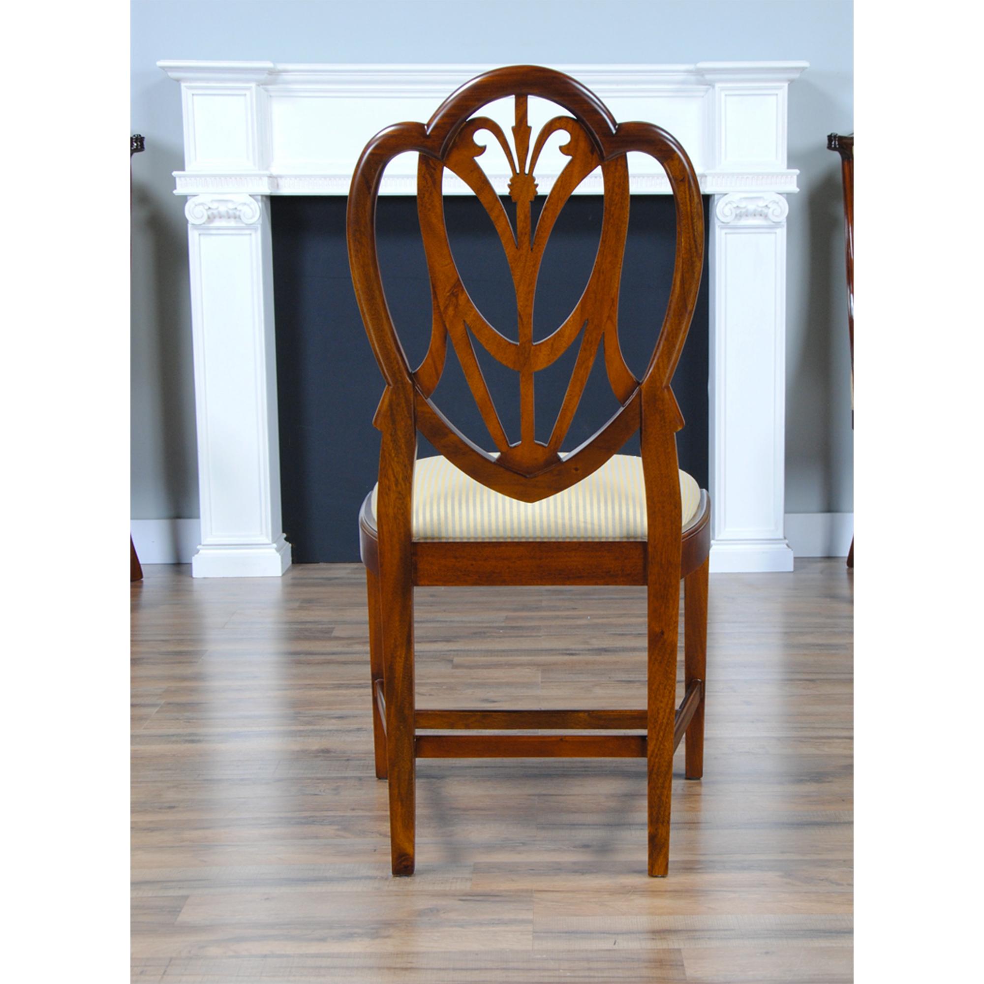 Tall Sweet Heart Chairs, Set of 10 For Sale 11