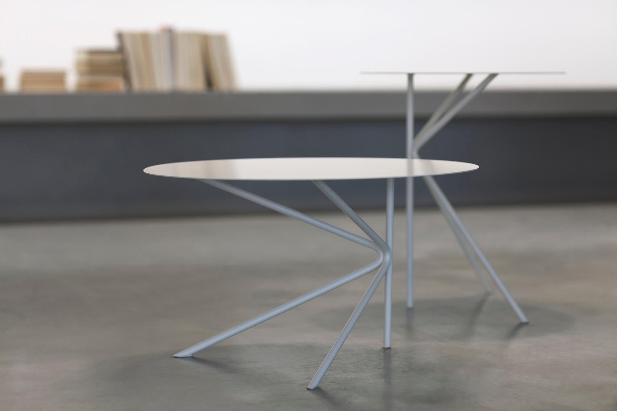 Contemporary Tall Table in Metal 