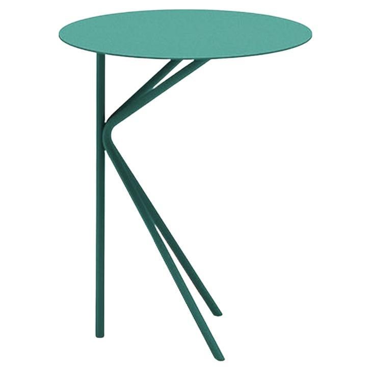 Tall Table in Metal "Twin" For Sale