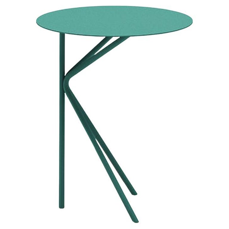Tall Table in Metal "Twin" For Sale at 1stDibs