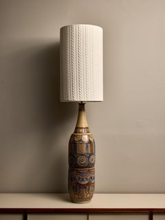 Tall Table Lamp by J.C. Courjauld