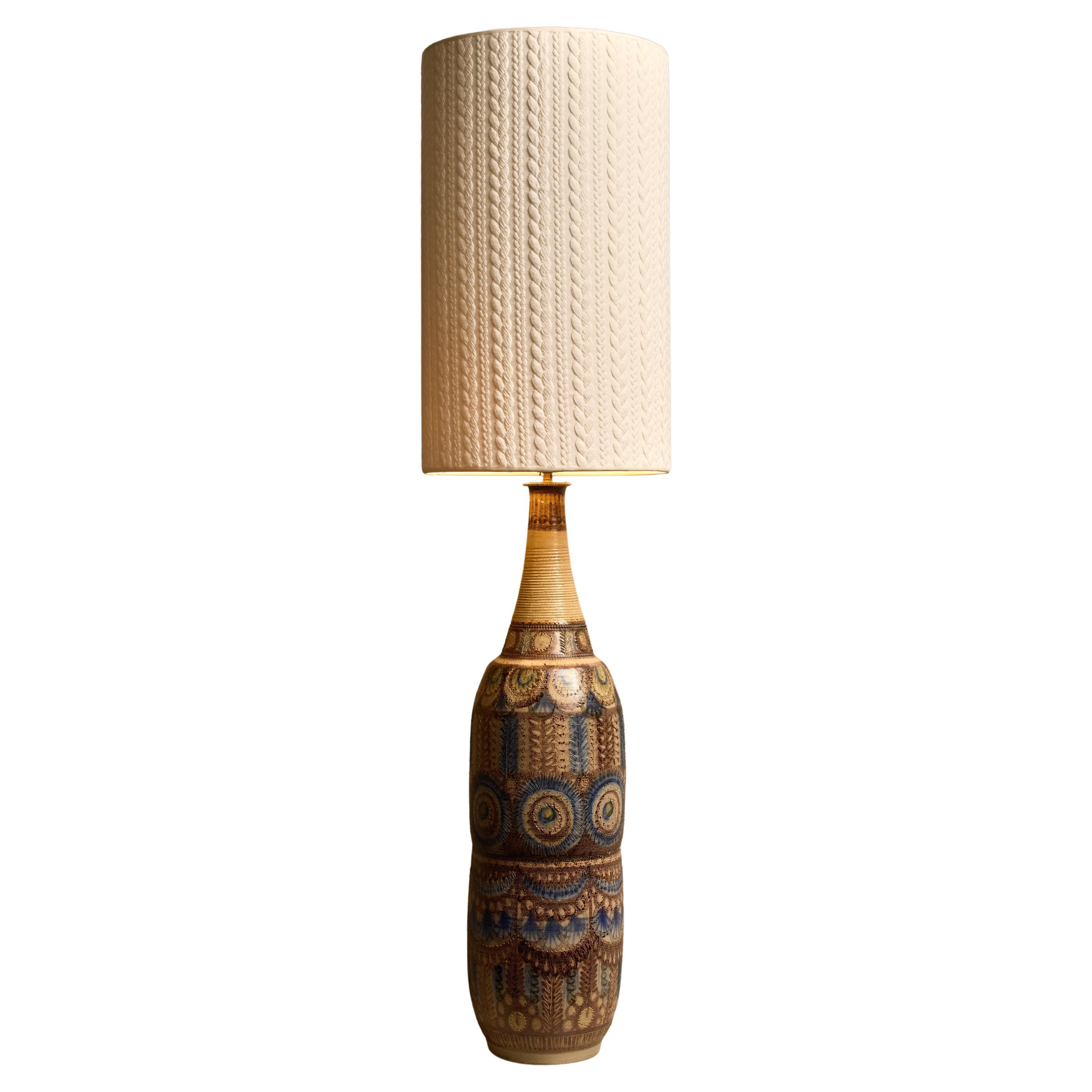 Tall Table Lamp by J.C. Courjauld