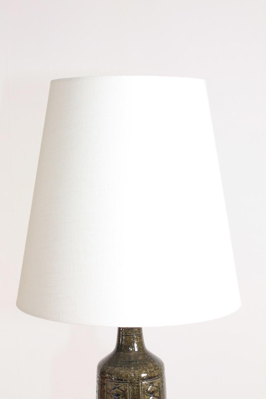 Mid-20th Century Tall Table Lamp by Per Linnemann Schmidt for Palshus Ceramic