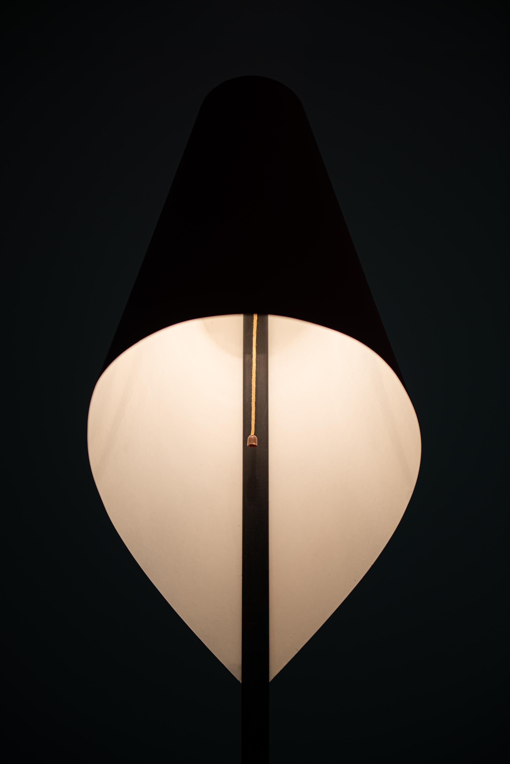 Mid-20th Century Tall Table Lamp by Unknown Designer Produced in Sweden For Sale