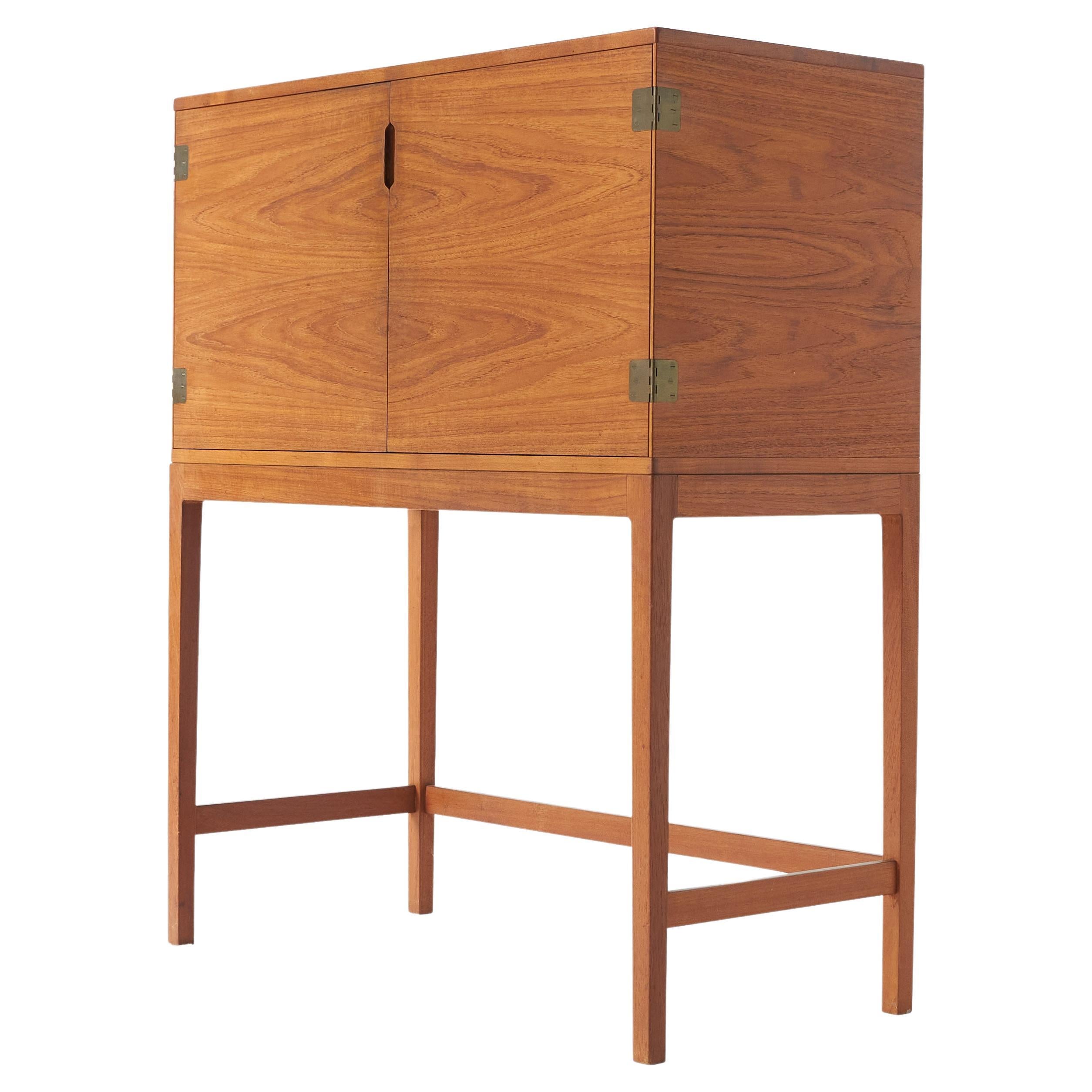 Tall Teak Cabinet by Svend Langkilde Cabinet