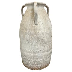 Tall Three-Handled Studio Pottery Vase