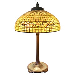 Lampada da tavolo alta Tiffany Studios Geometric 20" Vine Border