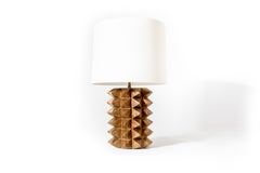 Tall Toria Table Lamp in Gold Dusted Bronze by Brian Chaaban