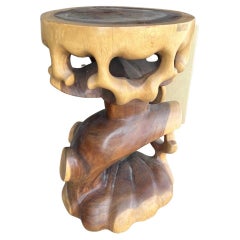Tall Truffle Trunk Pedestal '2 Available'
