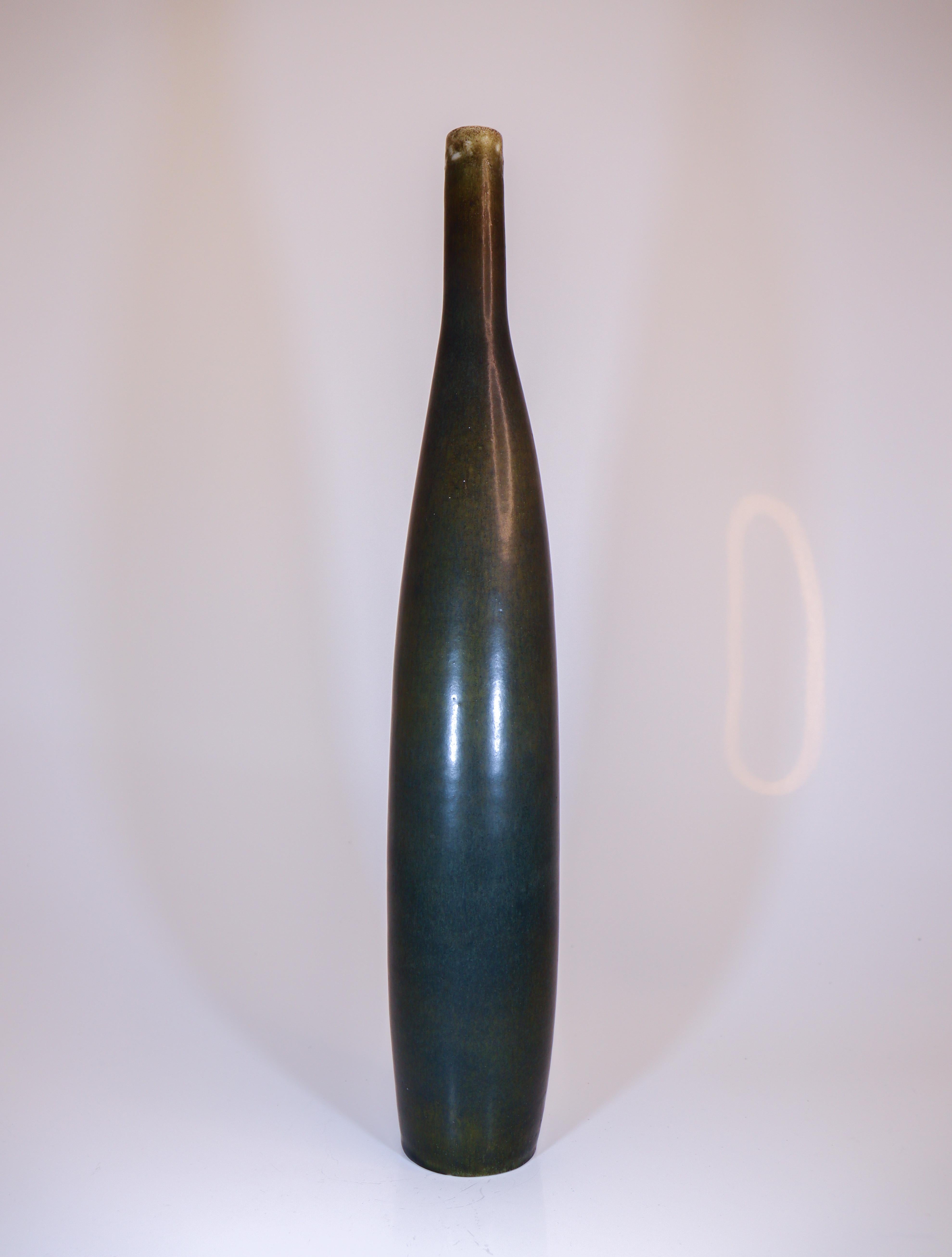 Jarrón alto único - Carl-Harry Stålhane  - Rörstrand 1959 Escandinavo moderno en venta