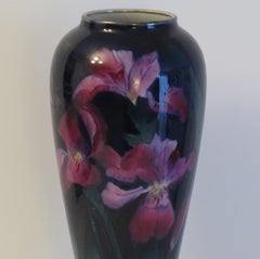Große Vase Imperial Rouge von George Jones & Sons, Jugendstil, spätes 19. Jahrhundert
