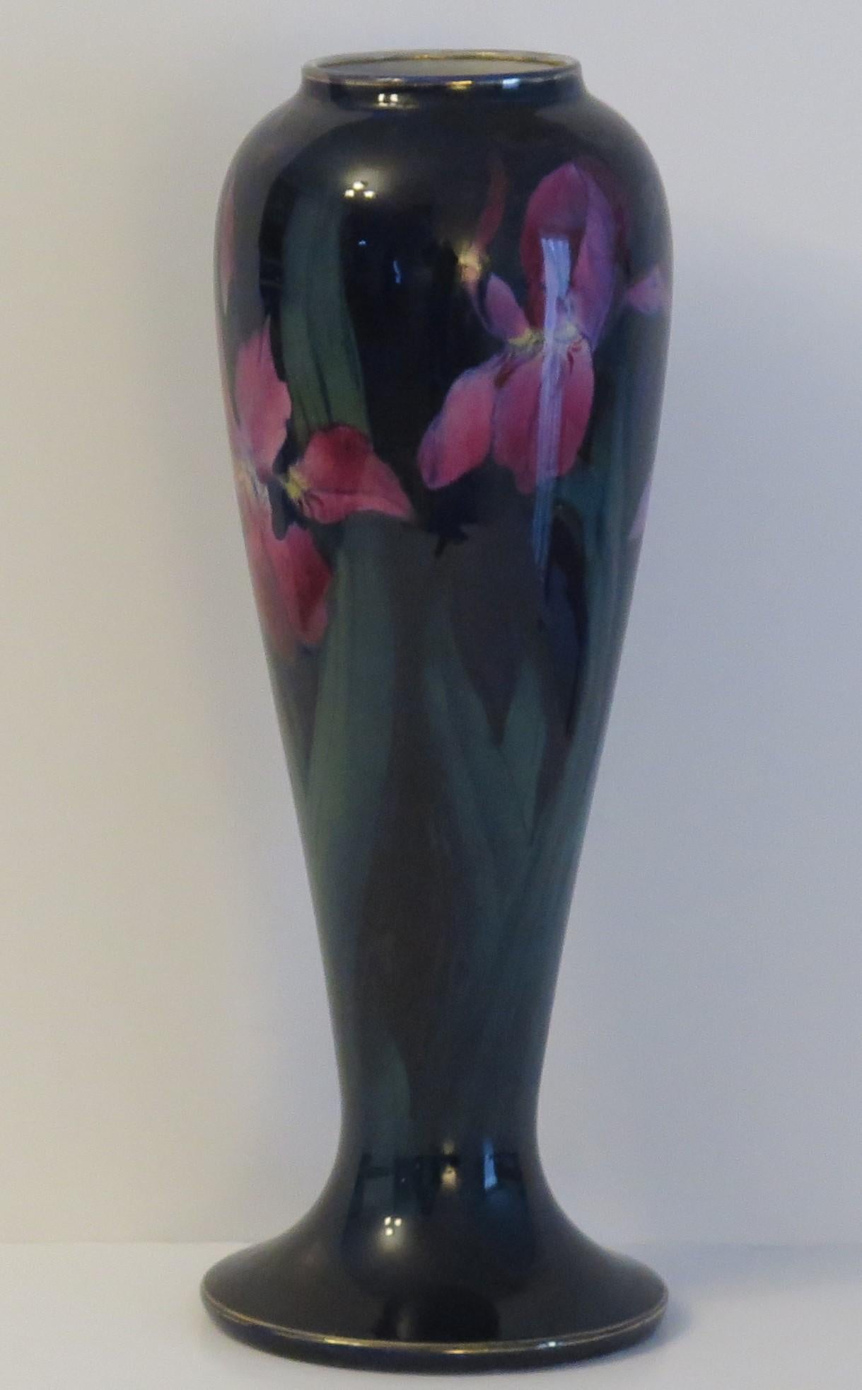 Tall Vase Imperial Rouge by George Jones & Sons, Art Nouveau Late 19th Century 1