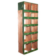 Tall Victorian Pigeon Hole Unit, Storage, Shelving Unit, 2 Bay
