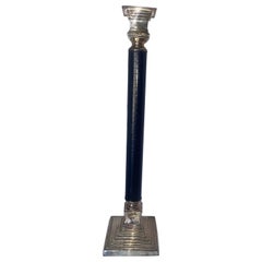 Tall Vintage Bombay Brass Candlestick Holder