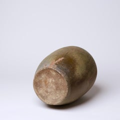 Tall Vintage Farmyard Jar with Stamp