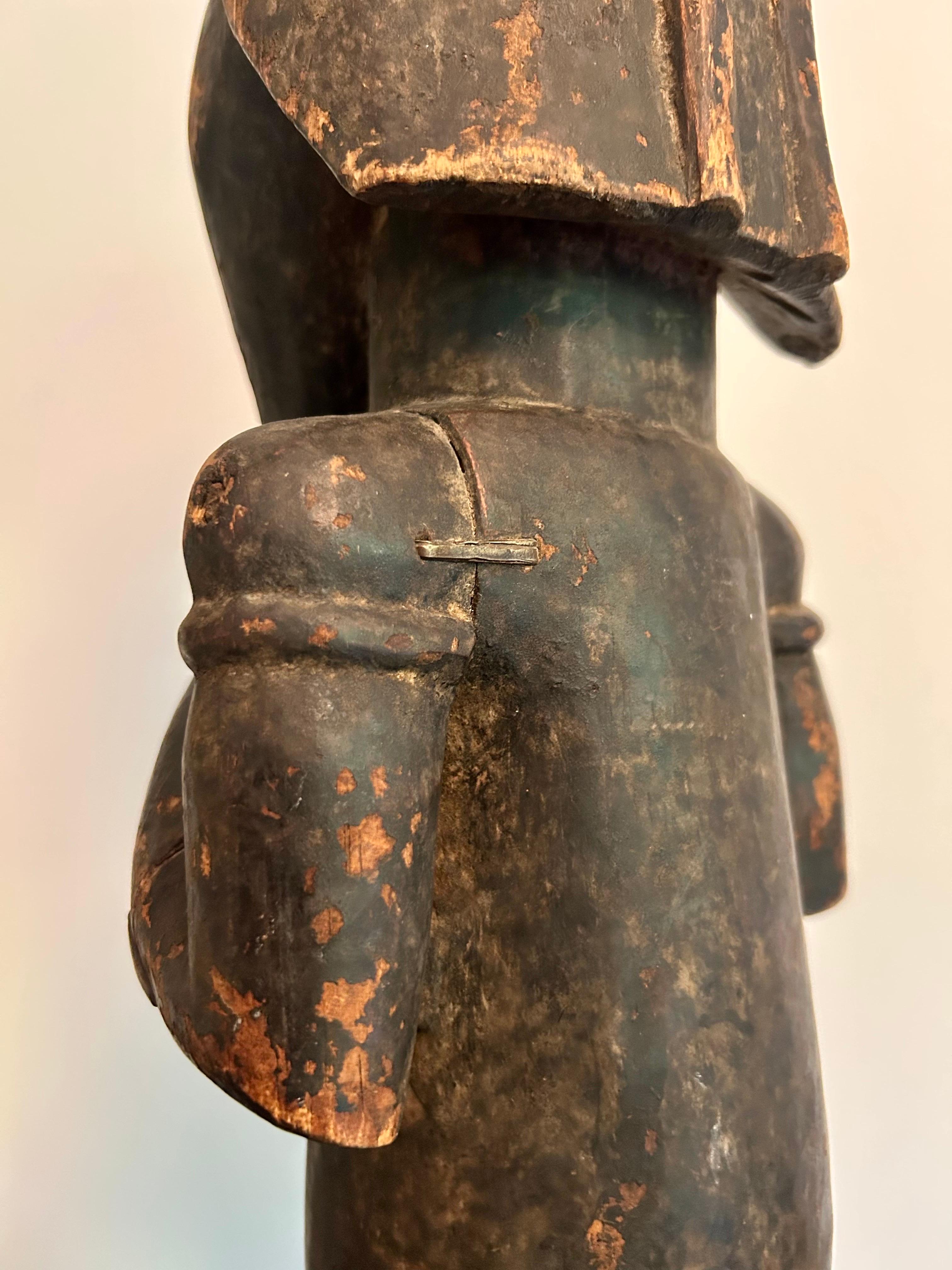 Große Vintage Luba Figur Afrikanische Kunst im Angebot 4