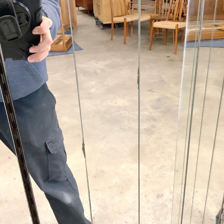 Curated visual reference: Tall Vintage Mirrored Room Divider Or Decorative Screen For Sale Photo Inspiration