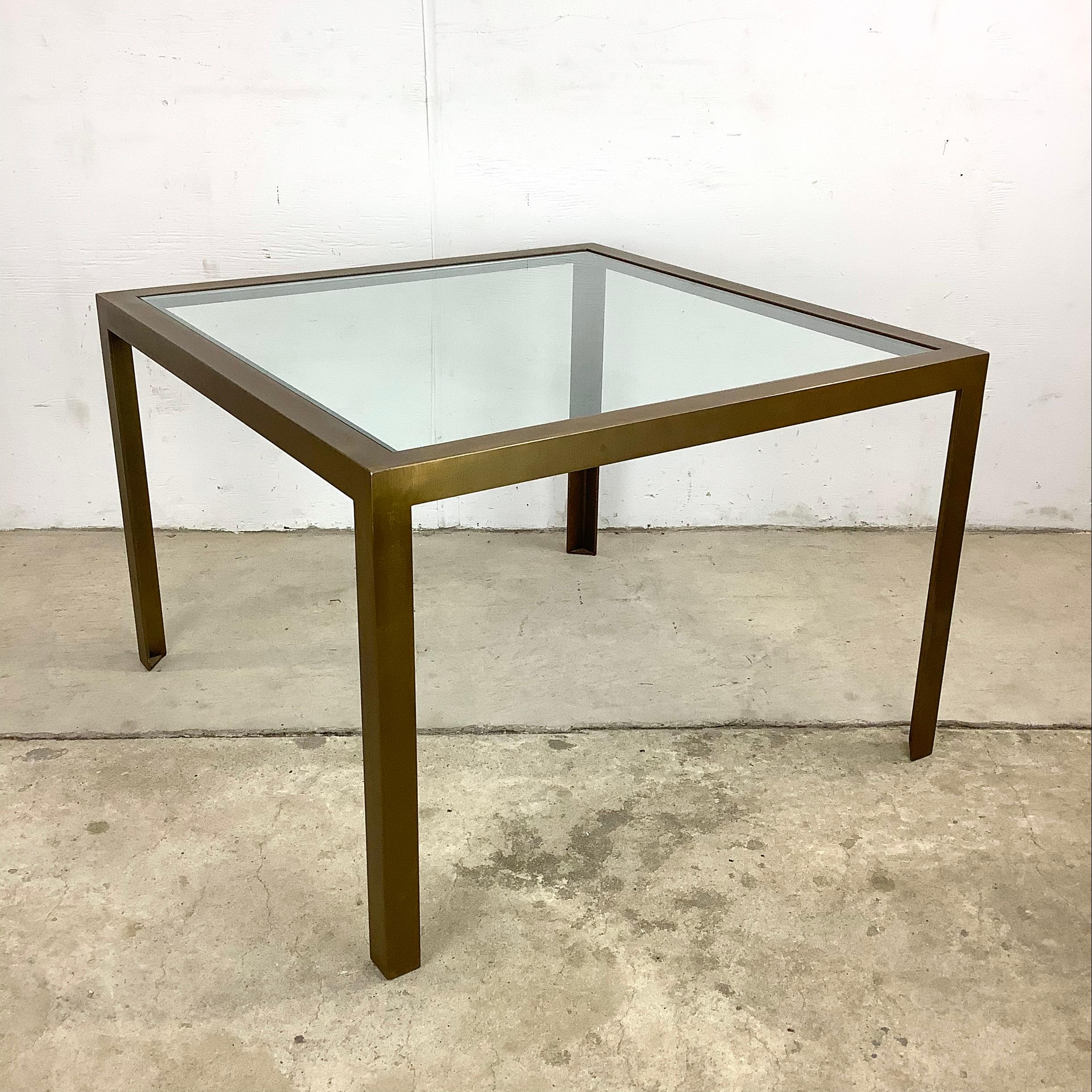Tall Vintage Modern Coffee Table In Good Condition For Sale In Trenton, NJ