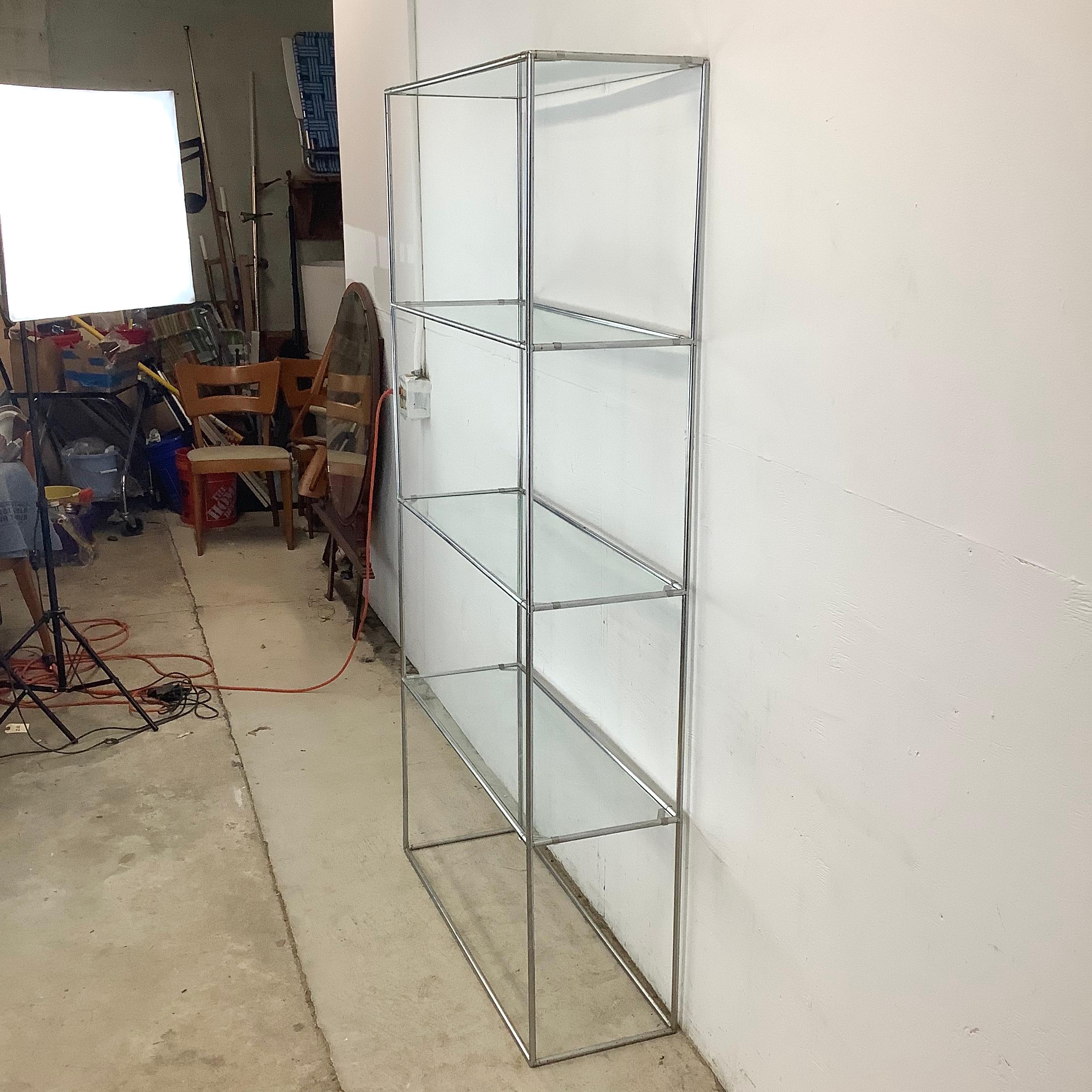 XX secolo Tall Vintage Modern Etagere in vendita