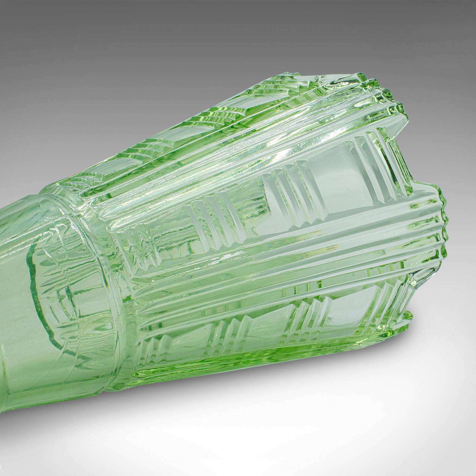Tall Vintage Sharing Sundae Cup, English, Art Glass, Dessert Server, Circa 1930 For Sale 6